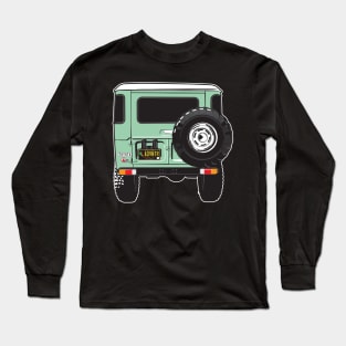 Landcruiser backside in Spring Green Long Sleeve T-Shirt